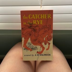 Book, The Catcher in the Rye! Used and read in high school, selling for $5